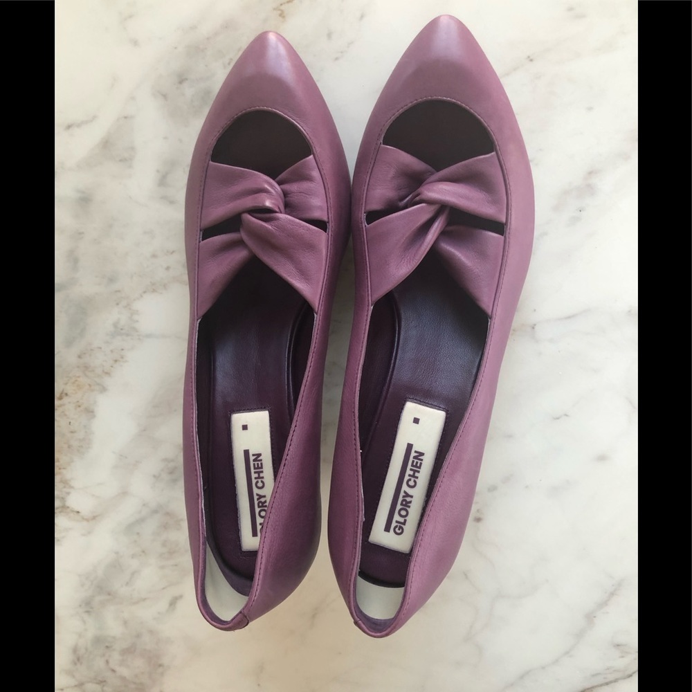 Sz 11 Glory Chen never been worn lavender heels